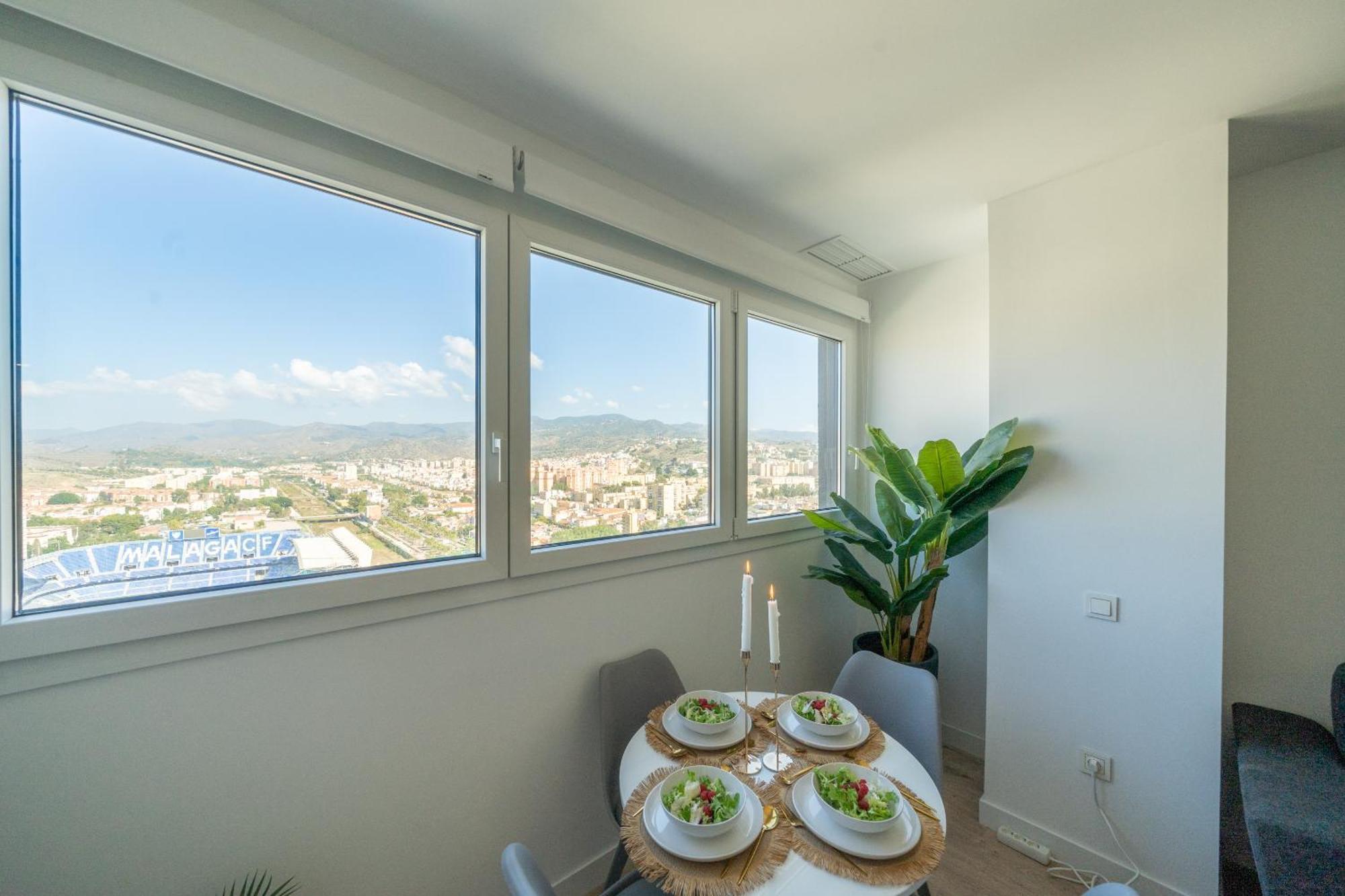 Апартаменти Xpce Urban 4 Malaga Skyline - Free Parking Екстер'єр фото