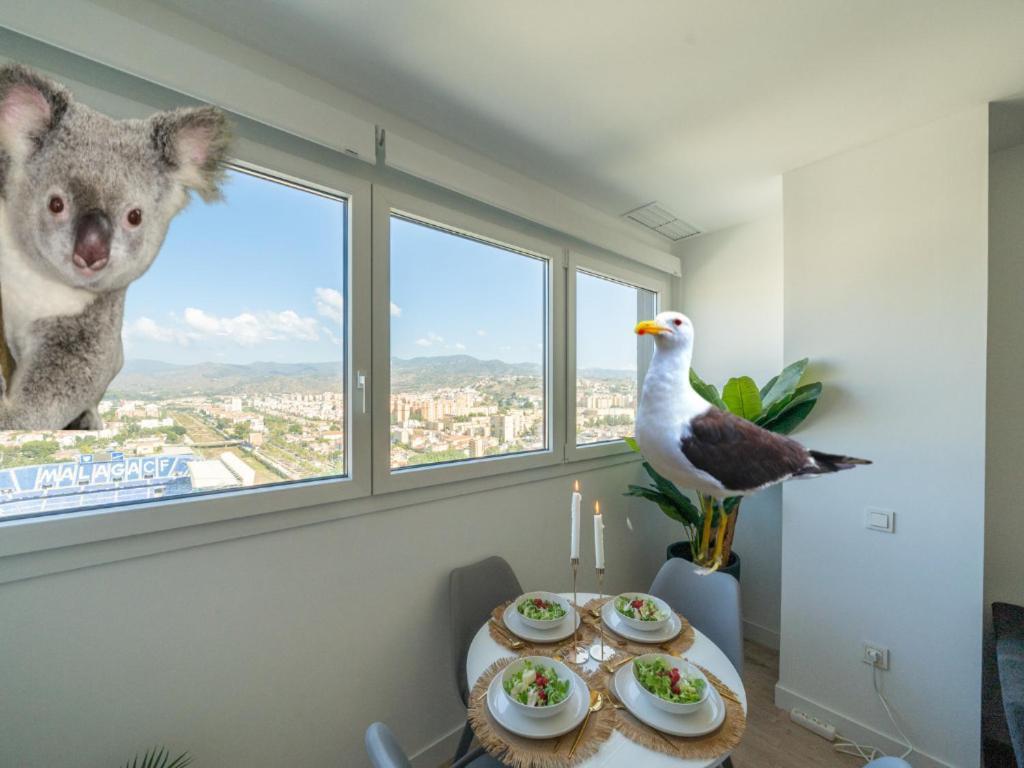 Апартаменти Xpce Urban 4 Malaga Skyline - Free Parking Екстер'єр фото